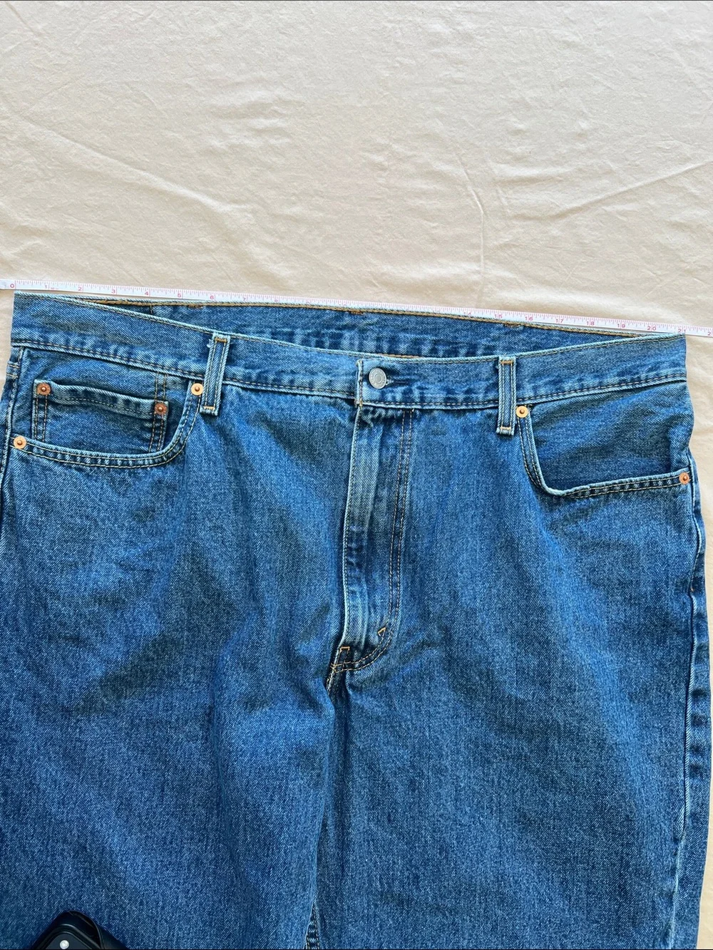 Levi’s 550 Relaxed Fit Men’s Jeans 42x29 Medium Wash 100% Cotton